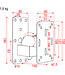 Showgear Compact Speaker wall bracket wit