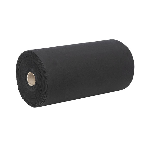 Wentex Wentex Deko-Molton, black, roll, 40cm