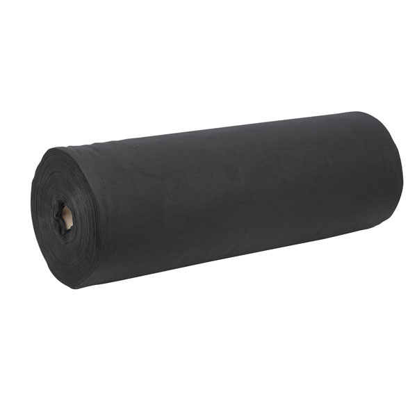 Wentex Wentex Deko-Molton, black, roll, 60cm
