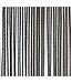 Wentex Wentex String Curtain 300 x 300 zwart