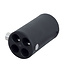 Wentex 4-way connector replacement 45,7 (dia) mm, zwart