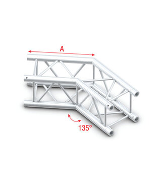 MILOS Milos Corner 135° Pro-30 Square F Truss