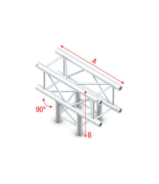 MILOS Milos T-Cross 3-way Pro-30 Square F Truss