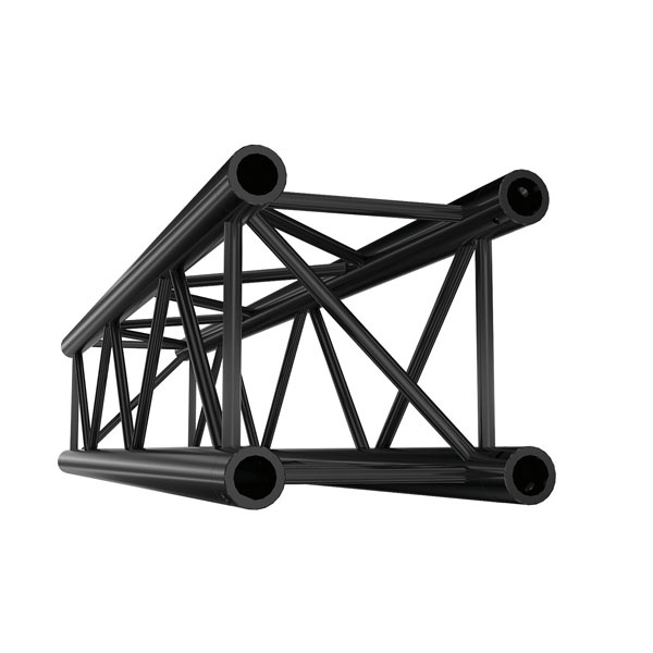 MILOS Milos Straight 2500mm Pro30 vierkante F truss zwart
