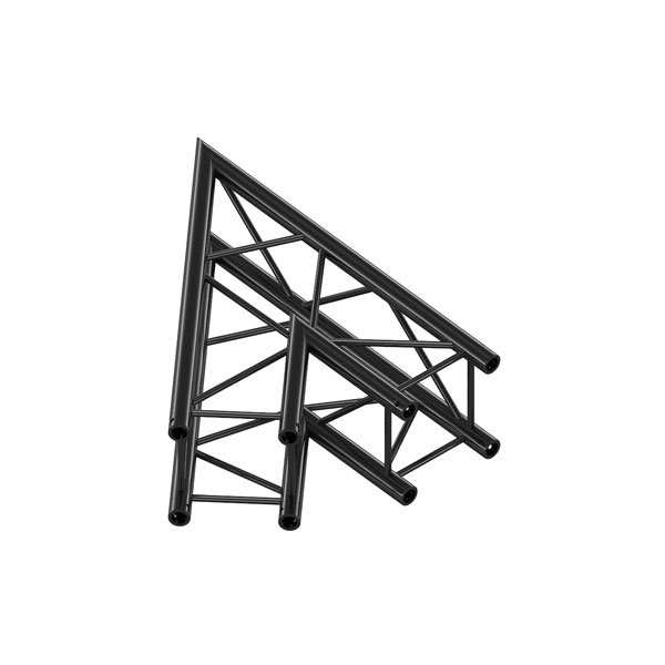 MILOS Milos Corner 45° Pro-30 vierkante G Truss zwart