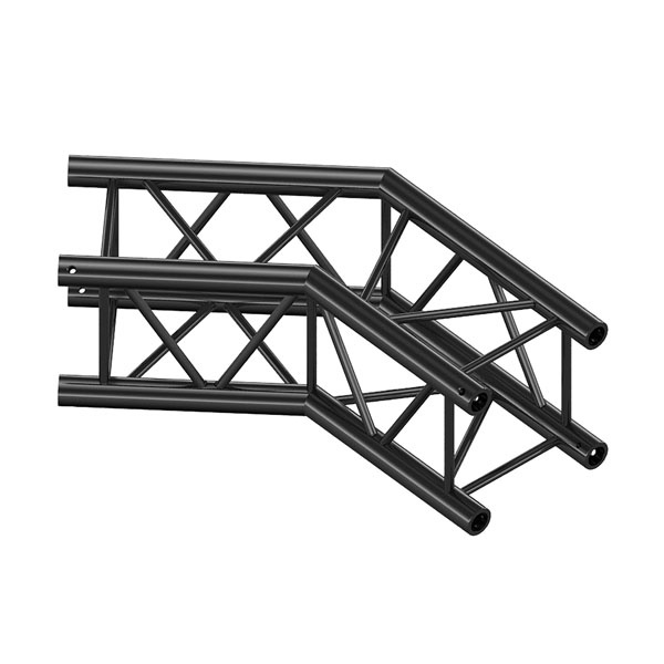 MILOS Milos Corner 135° Pro-30 vierkante G Truss zwart