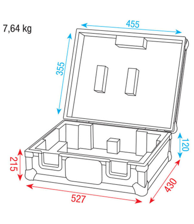 Showgear Turntable Case