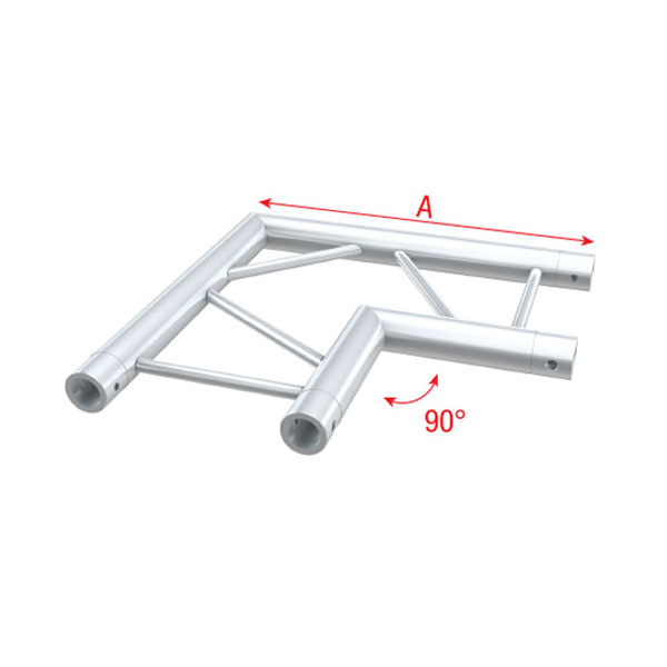 MILOS Milos Pro-30 Step F Truss Corner 90° horizontal