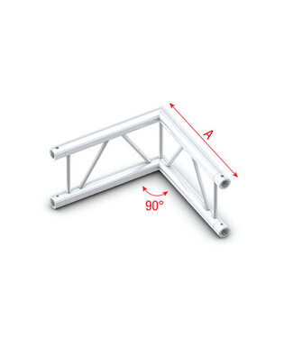 Milos Milos Pro-30 Step F Truss Corner 90° vertical