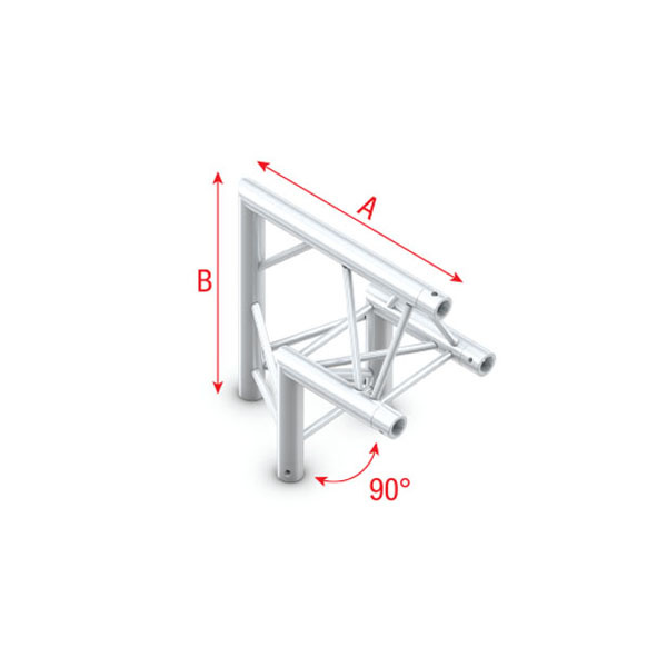 MILOS Milos Pro-30 Triangle F Truss - Corner apex up 90