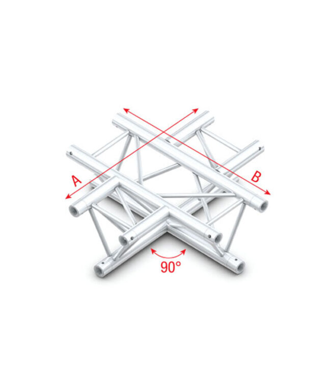 Milos Pro-30 Triangle F Truss - 4-way horizontal - 71cm