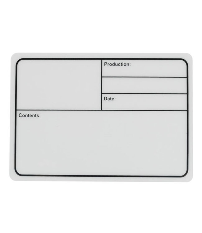 Showtec Flightcase Label 177x127 mm