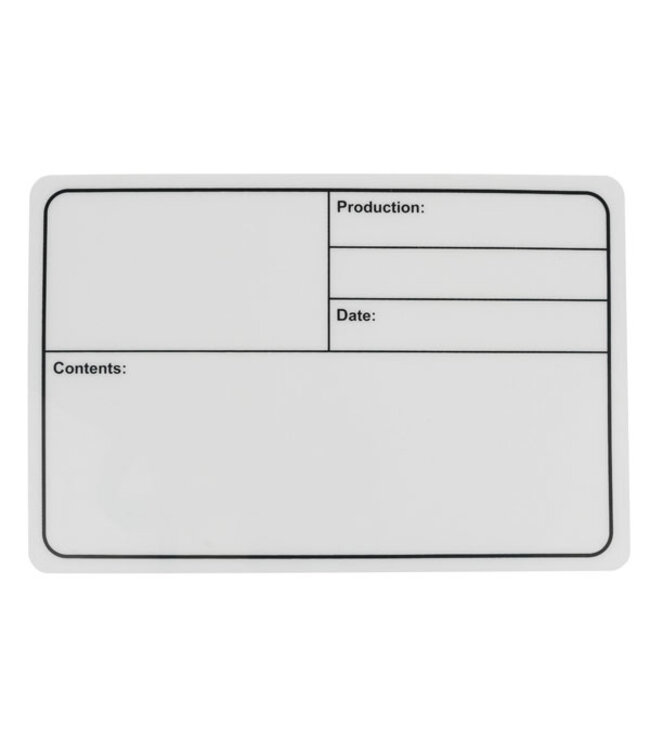 Showtec Flightcase Label 290x190 mm