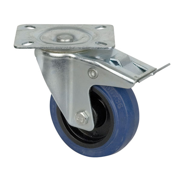 Showgear Showgear Swivel Blue Wheel 100 mm