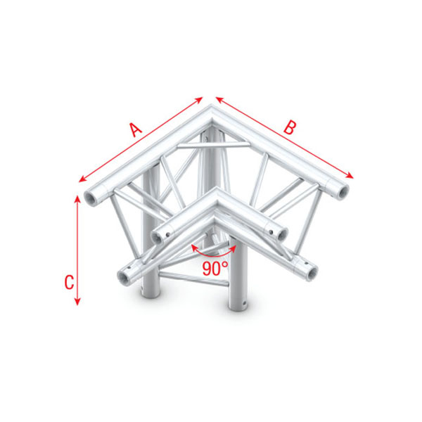 MILOS Milos Pro-30 Triangle G Truss - down left, apex down