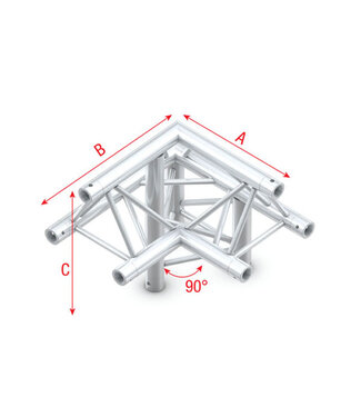 Milos Milos Pro-30 Triangle P Truss - down right, apex up