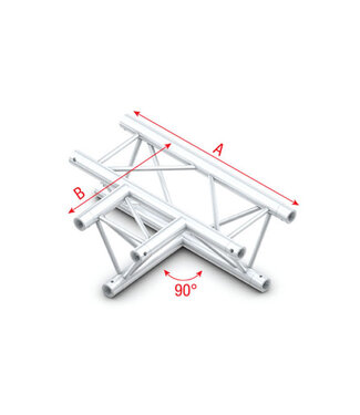 Milos Milos Pro-30 Triangle P Truss - Cross 3-way horizontal - 71 cm