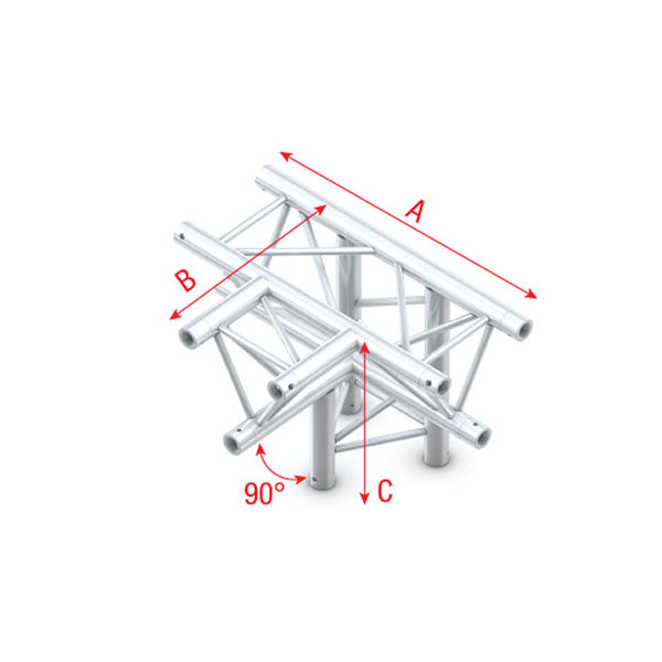 MILOS Milos Pro-30 Triangle P Truss - T-Cross + down 4-way - 71cmc