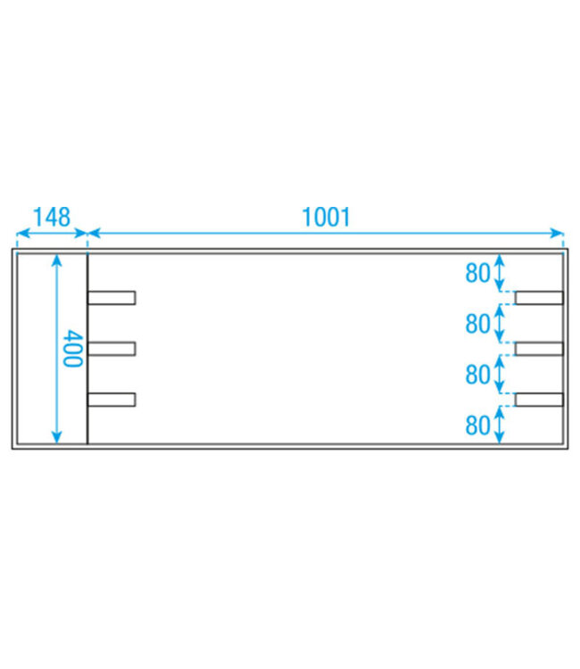 Showtec Case 12x Sunstrip Active