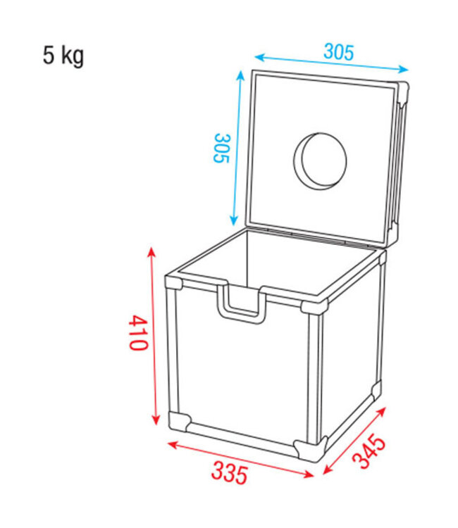 Shwgear Roadcase for 30cm Mirrorball
