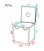 Showgear Roadcase for 50cm Mirrorball 31/01/2023