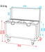 Showtec Case for 2x Phantom 75 Beam/Spot,  2x Phantom 95