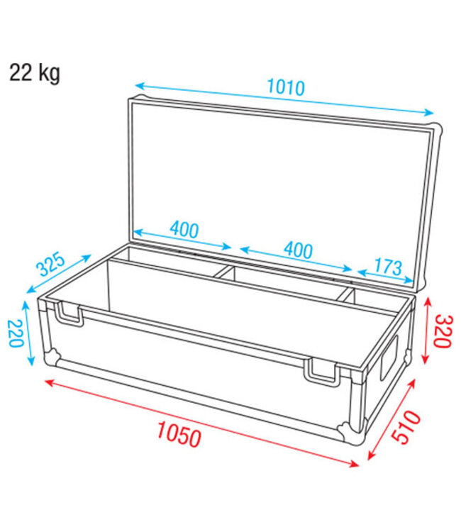 Showtec Case for Octostrip set