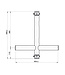 Showtec T-Downrigger Alu (GT/GQ)