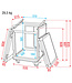 Showgear Combi Case 10+10U rackcase