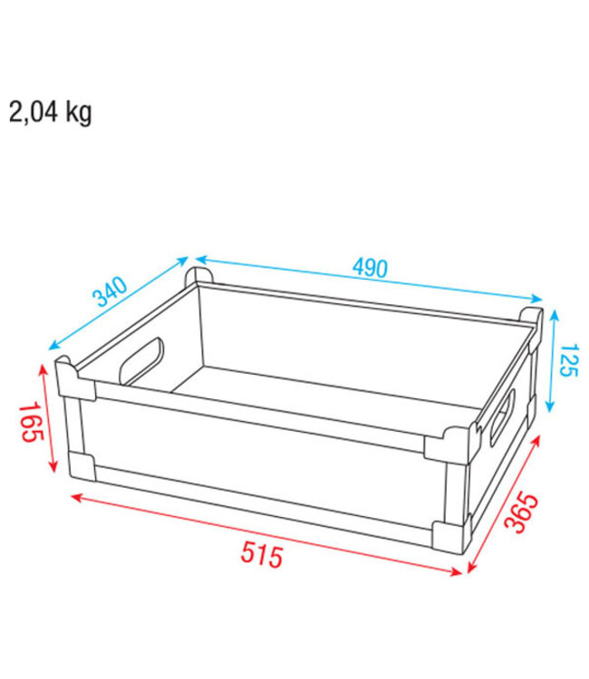 Showgear Stack case Value Line H1