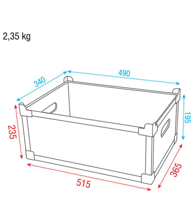 Showgear Stack case Value Line H2