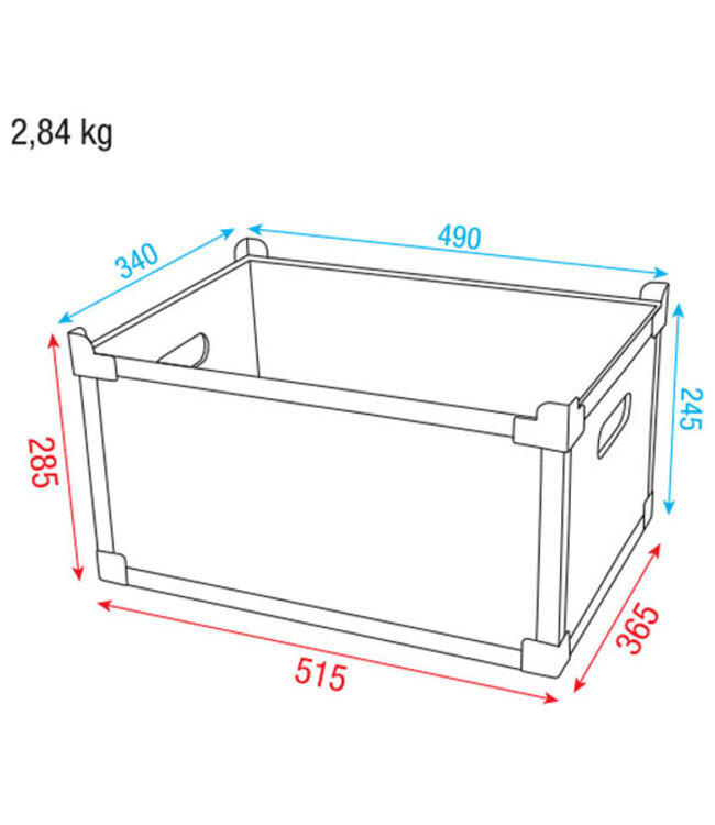 Showgear Stack case Value Line H3