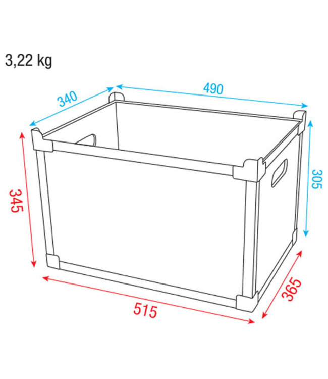 Showgear Stack case Value Line