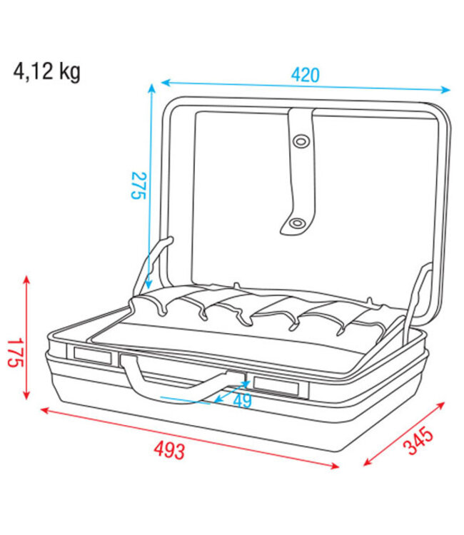 Showgear ABS Toolcase