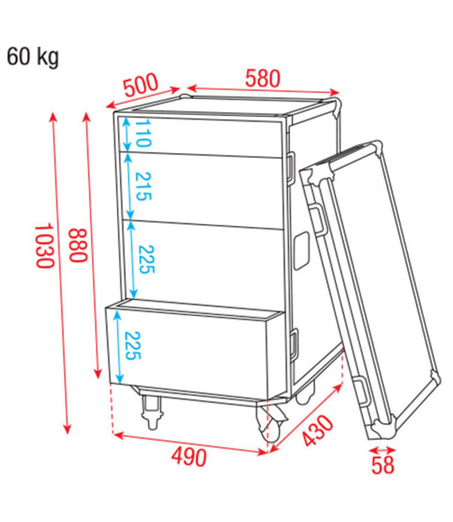 Showgear Drawer Case