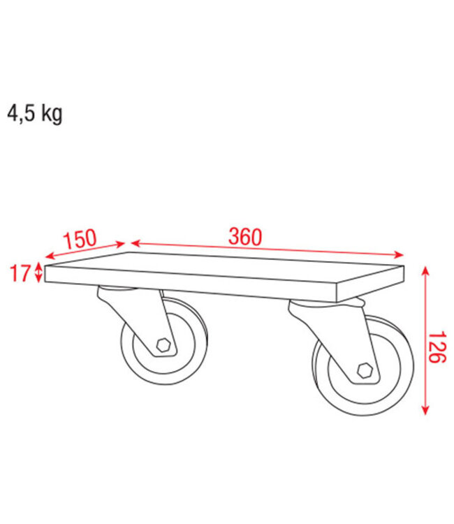 Showgear Wheelset for Stackcases