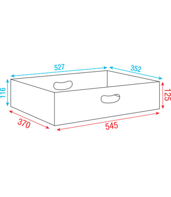Showgear Top insert for Multiflex Case 80/120