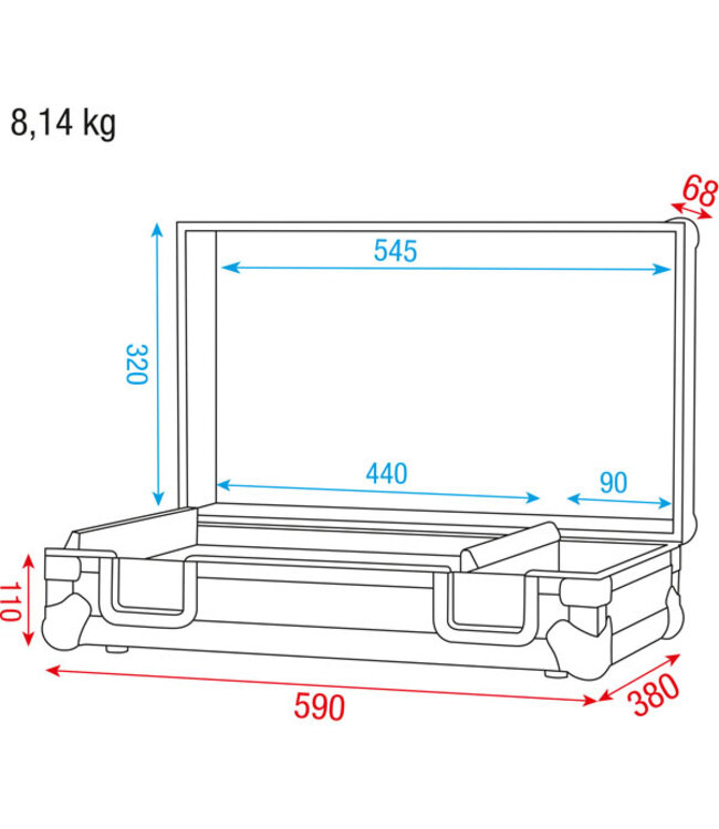 Showgear Conical Adapter Case III