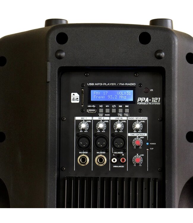 JB SYSTEMS PPA-122 draagbare speaker