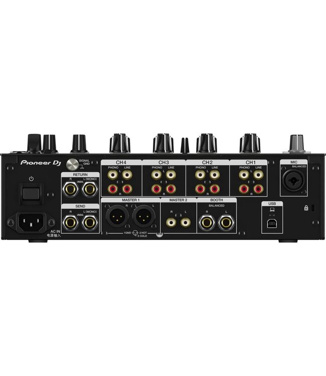 Pioneer DJM750 Mk2 4 kanaals DVS DJ mixer