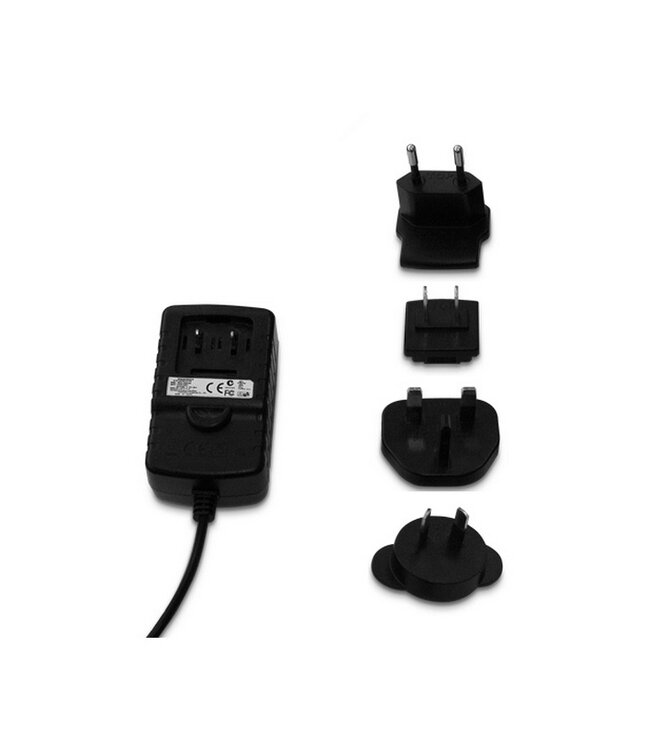 UDG Creator 5V/2A power adapter with exchangeable adapter plugs (Euro/US/UK/SAA)