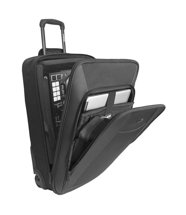 UDG Creator Wheeled midi controller case black 22"