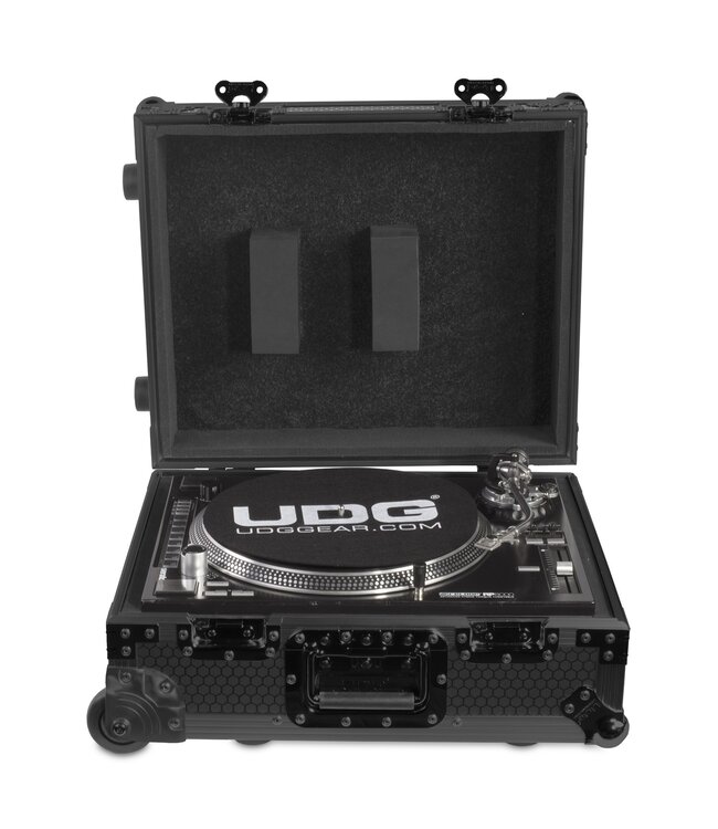UDG Ultimate Flight Case Multi Turntable Blk MK2 Plus (Trolley&Wheels)