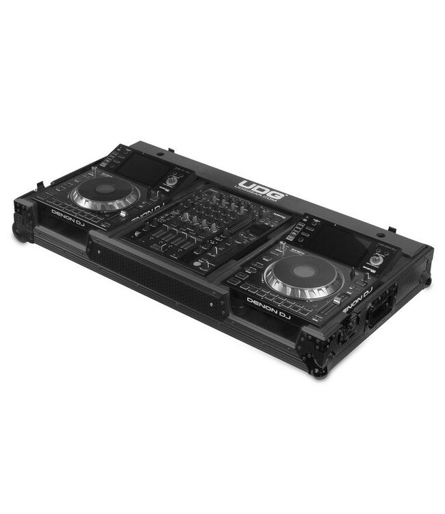 UDG Ultimate Flight Case Set Denon DJ SC5000/X1800 Blk Plus (Wheels)