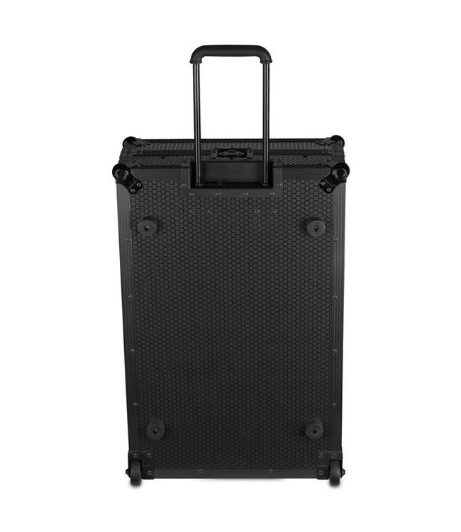 UDG Ultimate Flight Case Multi Format XXL Blk Plus (Laptop Shelf,Trolley&Wheels)