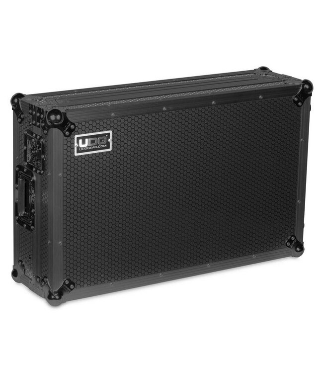 UDG Ultimate Flight Case Pioneer DDJ-1000 Black Plus (Laptop Shelf&Wheels)