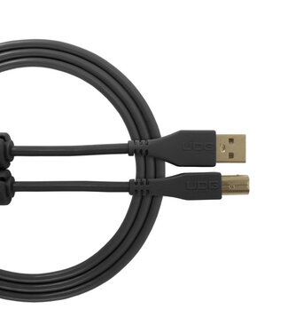 UDG UDG Ultimate Audio Cable USB 2.0 A-B black Straight  1m