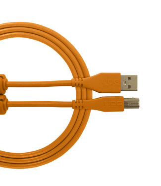 UDG UDG Ultimate Audio Cable USB 2.0 A-B Orange Straight 1m