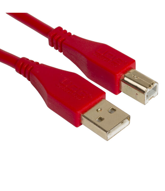UDG Ultimate Audio Cable USB 2.0 A-B Red Straight 1m