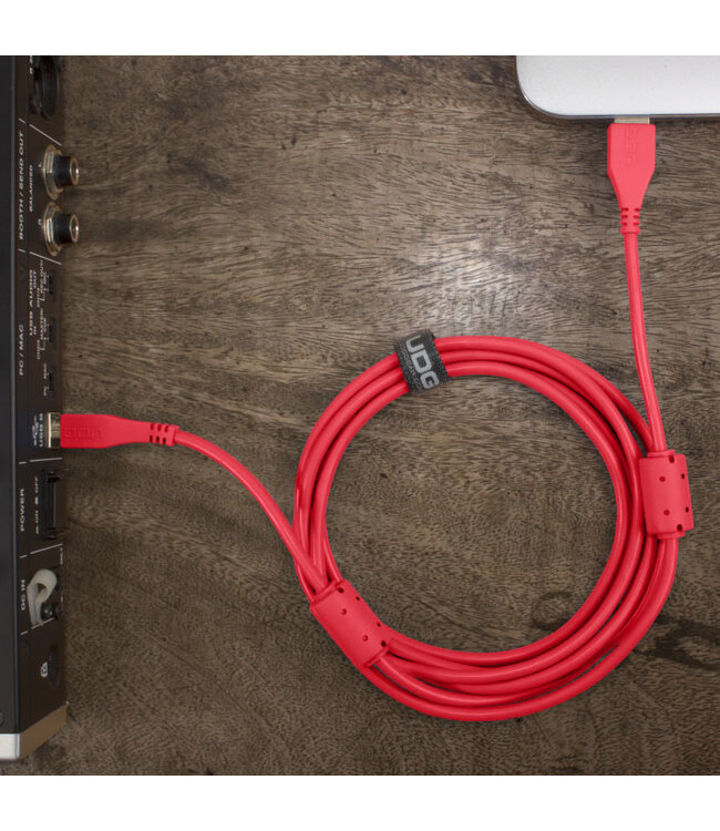 UDG Ultimate Audio Cable USB 2.0 A-B Red Straight 1m
